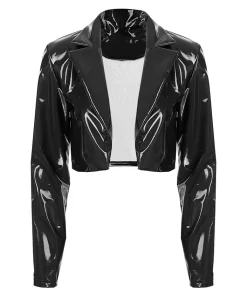 womens-black-faux-leather-short-racer-jacket