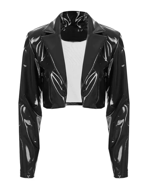 womens-black-faux-leather-short-racer-jacket