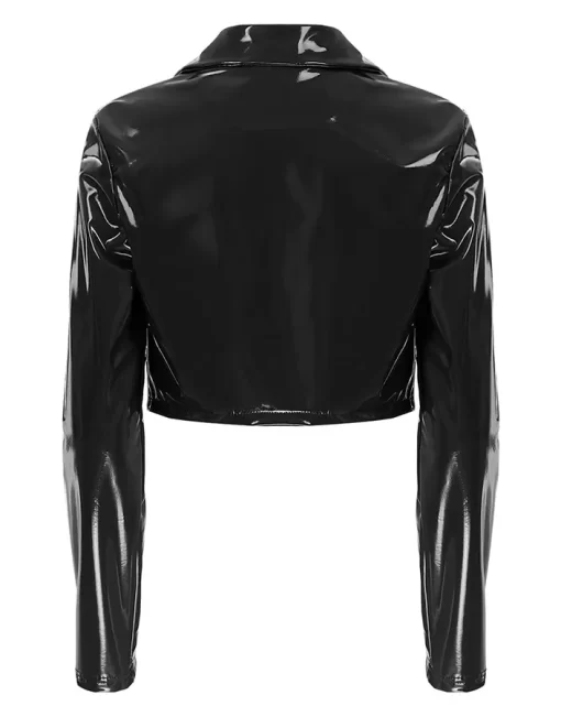 womens-black-faux-leather-short-racer-jacket