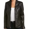 womens-black-faux-leather-wing-collared-jacket