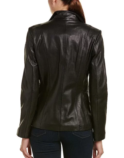 womens-black-faux-leather-wing-collared-jacket