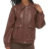 womens-brown-faux-leather-dad-bomber-jacket