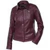 womens-button-front-shirt-collar-burgundy-faux-leather-jacket
