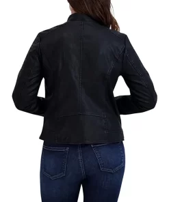 womens-casual-zipper-pockets-black-faux-leather-jacket