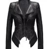 womens-dual-lapel-collar-black-faux-leather-jacket