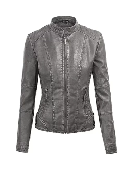 womens-grey-faux-leather-motorcycle-jacket-with-hood