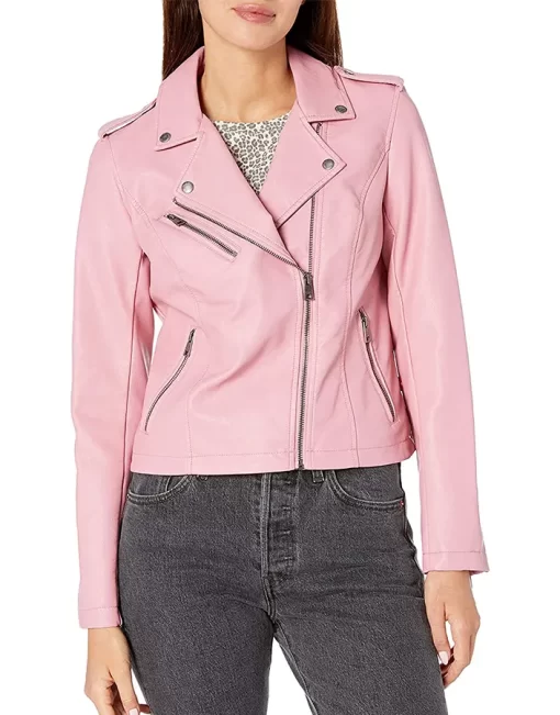 womens-light-pink-asymmetrical-zipper-faux-leather-jacket