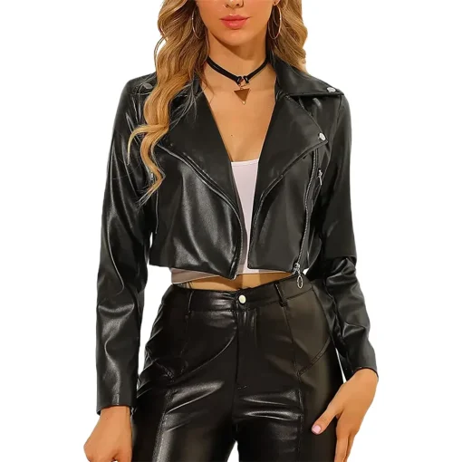 womens-long-sleeve-black-faux-leather-cropped-moto-jacket