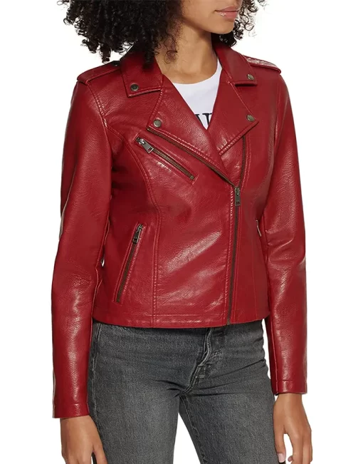 womens-maroon-asymmetrical-zipper-faux-leather-jacket