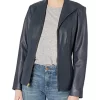 womens-navy-blue-faux-leather-wing-collared-jacket
