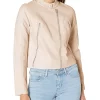 womens-peach-faux-leather-moto-racer-jacket