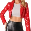 womens-red-faux-leather-short-racer-jacket