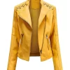 womens-string-quilted-shoulder-yellow-faux-leather-jacket