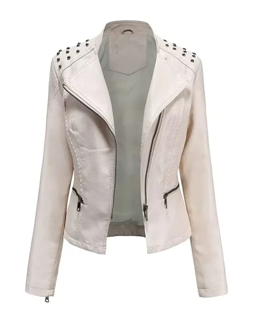 womens-studded-shoulder-cream-faux-leather-jacket