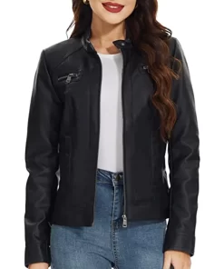 womens-zip-up-black-faux-leather-slim-fit-jacket