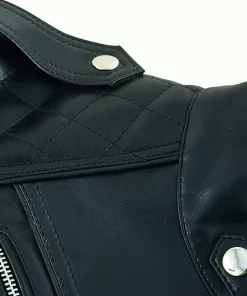 mens-black-biker-slim-fit-faux-leather-jacket