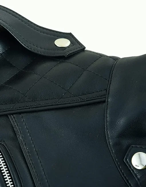 mens-black-biker-slim-fit-faux-leather-jacket