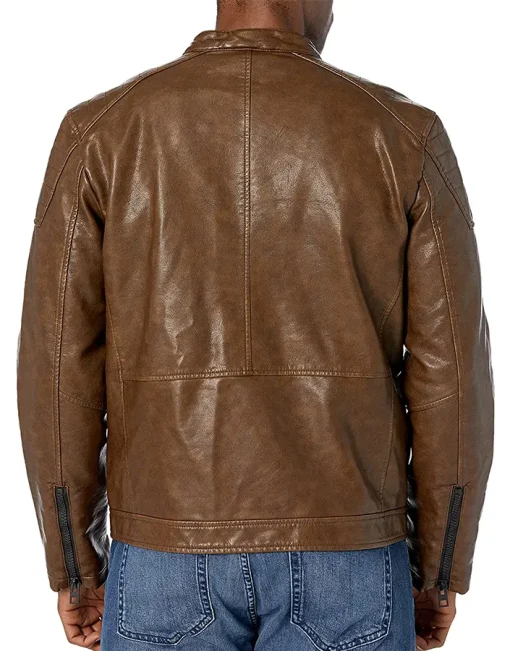 mens-brown-faux-leather-padded-shoulder-jacket