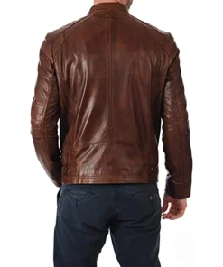 mens-buckle-collar-brown-faux-leather-moto-biker-jacket