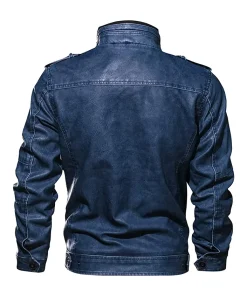 mens-casual-long-sleeve-distressed-faux-leather-blue-moto-jacket