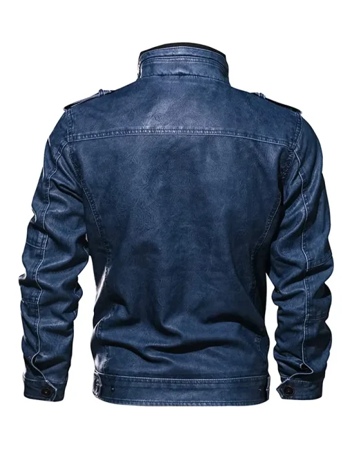 mens-casual-long-sleeve-distressed-faux-leather-blue-moto-jacket