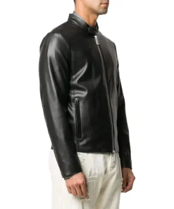 mens-classic-black-faux-leather-jacket