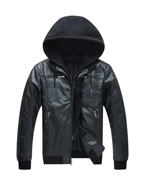 black-faux-leather-hooded-jacket