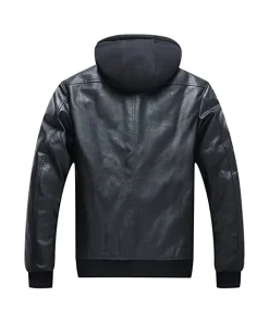 black-faux-leather-jacket-with-hood