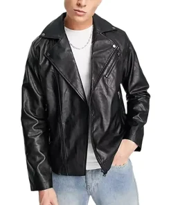 mens-iconic-black-faux-leather-jacket