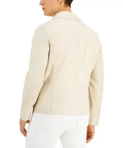 mens-lapel-collar-beige-faux-leather-motorcycle-jacket
