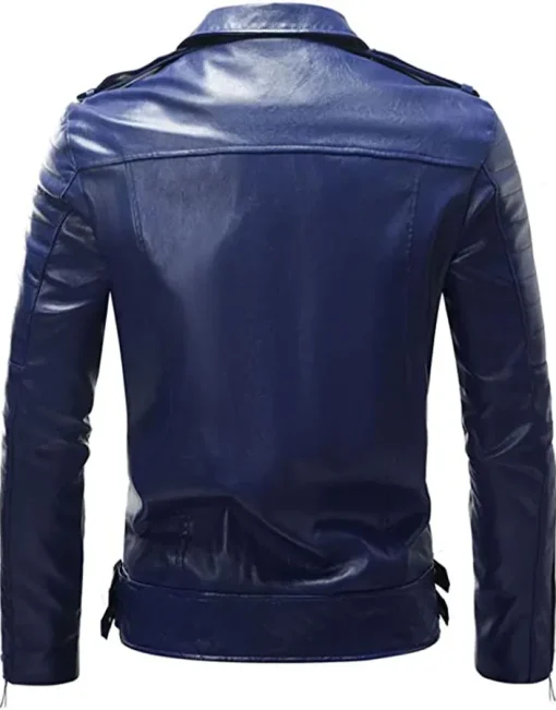 mens-lapel-collar-blue-faux-leather-slim-fit-jacket