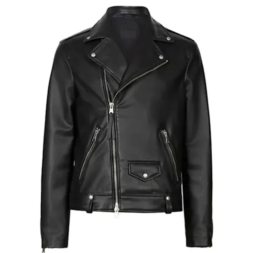 mens-milo-black-faux-leather-biker-jacket