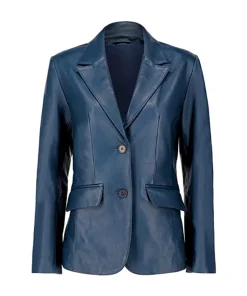 mens-navy-blue-faux-leather-sports-blazer
