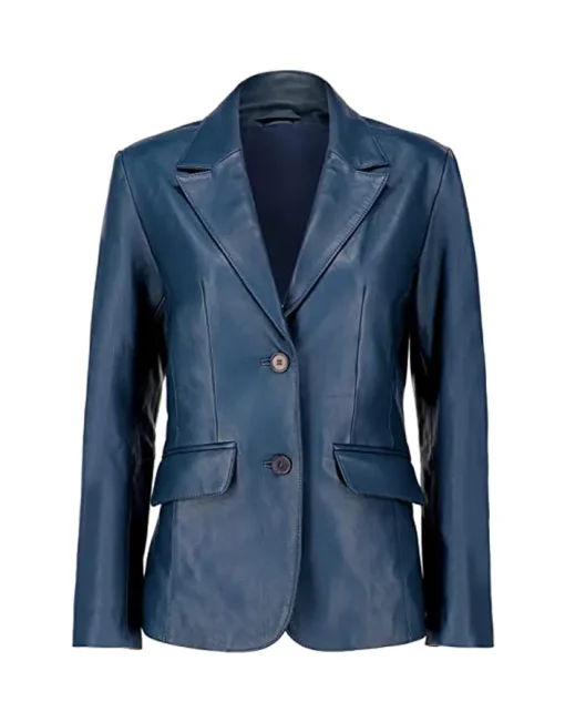 mens-navy-blue-faux-leather-sports-blazer