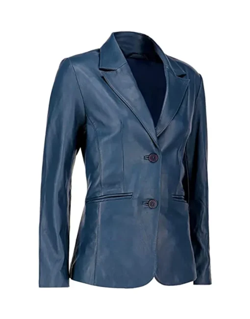 mens-navy-blue-faux-leather-sports-blazer
