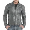 mens-slim-fit-cafe-racer-grey-faux-leather-jacket