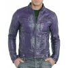 mens-slim-fit-cafe-racer-purple-faux-leather-jacket