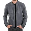 mens-slim-fit-grey-faux-leather-biker-jacket