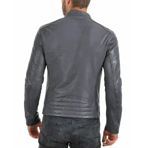 mens-slim-fit-grey-faux-leather-biker-jacket