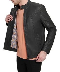mens-vintage-black-faux-leather-moto-jacket