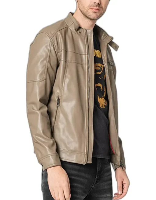 mens-walnut-shell-faux-leather-biker-jacket