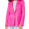 womens-audrey-pink-faux-leather-blazer