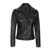 womens-black-faux-leather-asymmetrical-zipper-jacket
