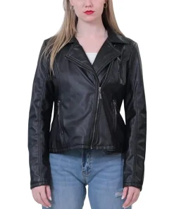 womens-black-faux-leather-moto-jacket-with-vented-back