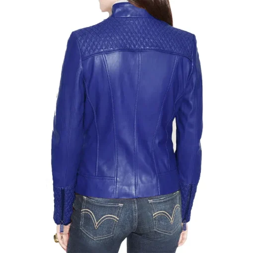 womens-blue-faux-leather-slim-fit-biker-jacket