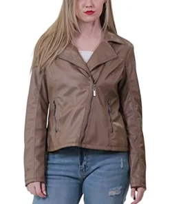 womens-brown-faux-leather-moto-jacket-with-vented-back