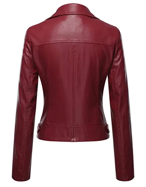burgundy-faux-leather-jacket