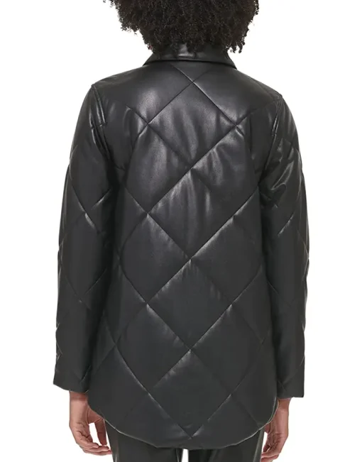 womens-button-front-quilted-black-faux-leather-jacket