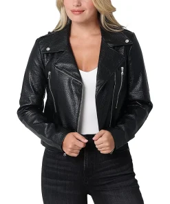 womens-classic-black-faux-leather-jacket