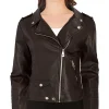 womens-faux-leather-coffee-brown-motorcycle-jacket